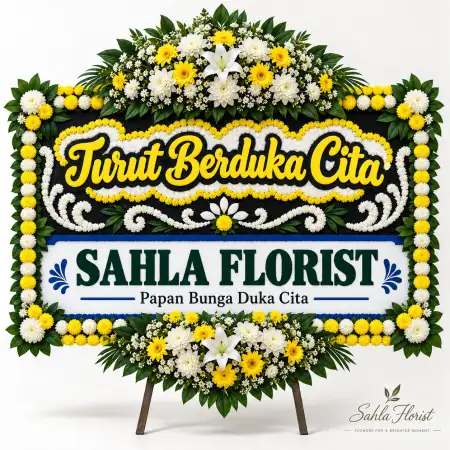 Papan Bunga Duka Pakpak Bharat